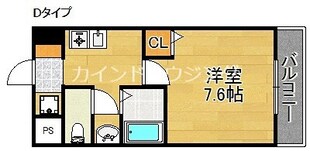 住ノ江駅 徒歩5分 7階の物件間取画像